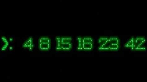 zahlen von lost|The Numbers .